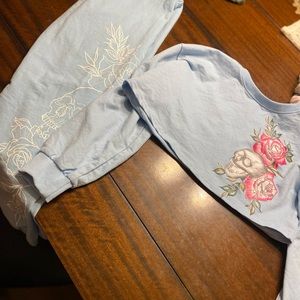 SHEIN crop top  and sweatpants SET